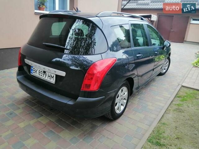 Серый Пежо 308, объемом двигателя 1.6 л и пробегом 214 тыс. км за 4900 $, фото 7 на Automoto.ua
