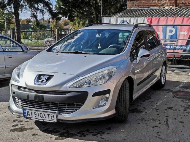 Серый Пежо 308, объемом двигателя 1.6 л и пробегом 372 тыс. км за 5550 $, фото 4 на Automoto.ua