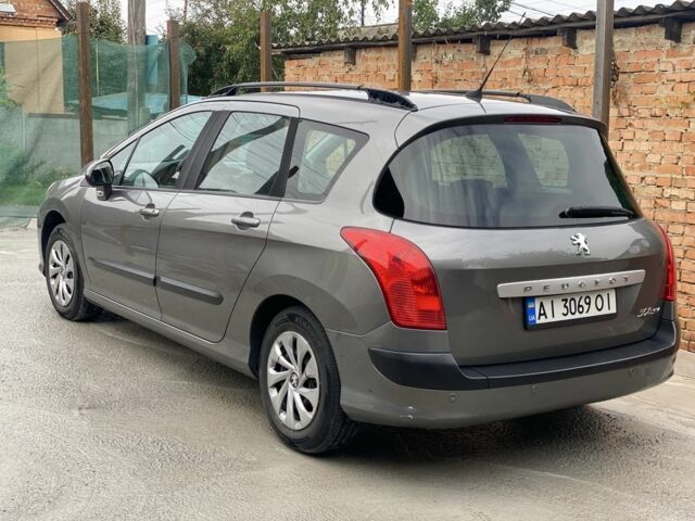 Сірий Пежо 308, об'ємом двигуна 1.6 л та пробігом 290 тис. км за 4450 $, фото 5 на Automoto.ua