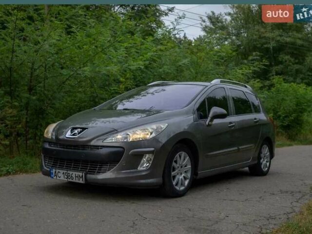 Серый Пежо 308, объемом двигателя 1.56 л и пробегом 262 тыс. км за 5500 $, фото 2 на Automoto.ua