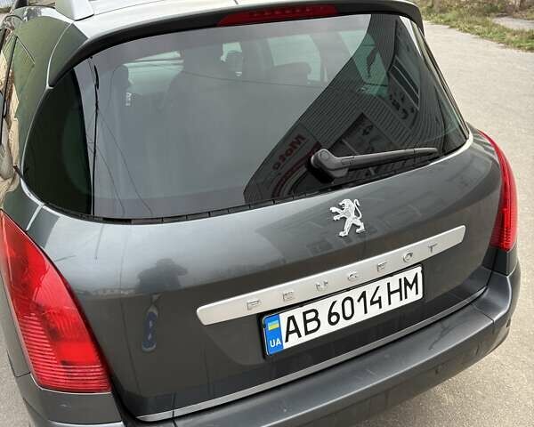 Серый Пежо 308, объемом двигателя 1.56 л и пробегом 277 тыс. км за 5200 $, фото 5 на Automoto.ua