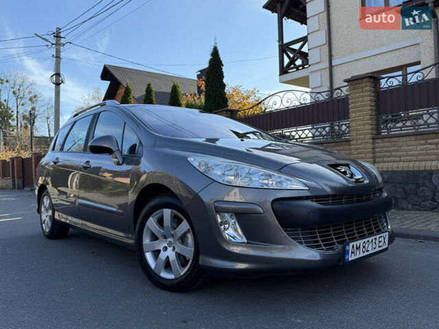 Сірий Пежо 308, об'ємом двигуна 1.6 л та пробігом 231 тис. км за 6150 $, фото 2 на Automoto.ua