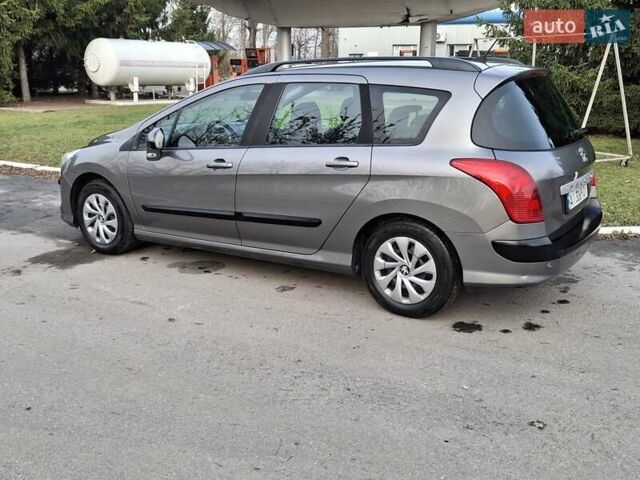 Сірий Пежо 308, об'ємом двигуна 1.6 л та пробігом 281 тис. км за 4350 $, фото 3 на Automoto.ua