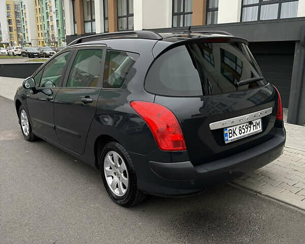 Серый Пежо 308, объемом двигателя 1.6 л и пробегом 230 тыс. км за 4450 $, фото 11 на Automoto.ua