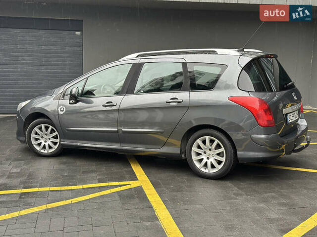 Серый Пежо 308, объемом двигателя 1.6 л и пробегом 247 тыс. км за 4250 $, фото 3 на Automoto.ua