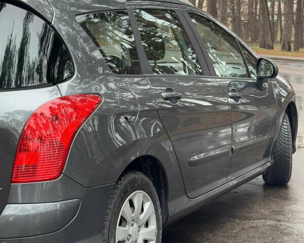 Серый Пежо 308, объемом двигателя 1.6 л и пробегом 265 тыс. км за 5999 $, фото 12 на Automoto.ua