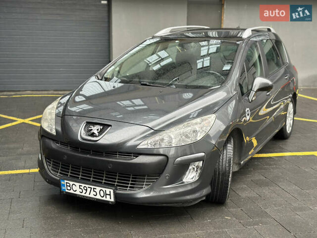 Серый Пежо 308, объемом двигателя 1.6 л и пробегом 247 тыс. км за 4250 $, фото 1 на Automoto.ua