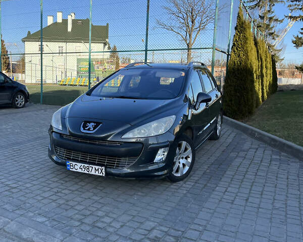 Серый Пежо 308, объемом двигателя 1.6 л и пробегом 235 тыс. км за 4800 $, фото 2 на Automoto.ua