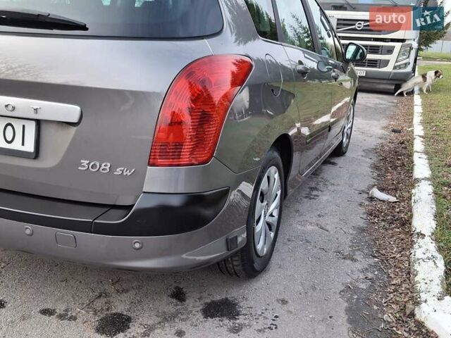 Сірий Пежо 308, об'ємом двигуна 1.6 л та пробігом 281 тис. км за 4350 $, фото 8 на Automoto.ua
