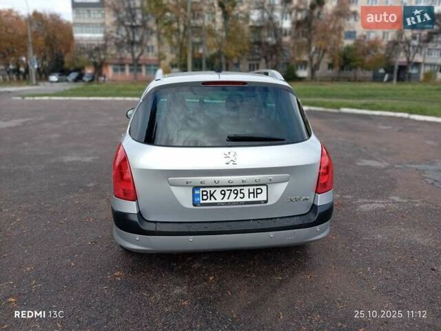 Пежо 308 2009 в Ровно на Automoto.ua Серый Пежо 308, объемом двигателя 1.56 л и пробегом 201 тыс. км за 4750 $, фото 4 на Automoto.ua