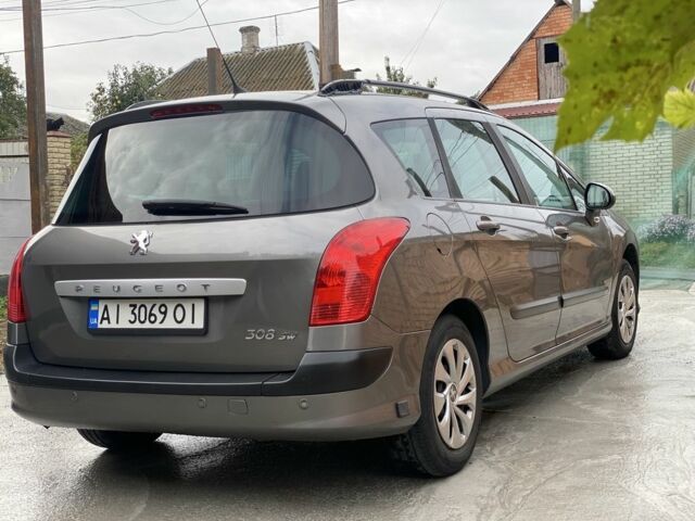 Сірий Пежо 308, об'ємом двигуна 1.6 л та пробігом 290 тис. км за 4450 $, фото 4 на Automoto.ua