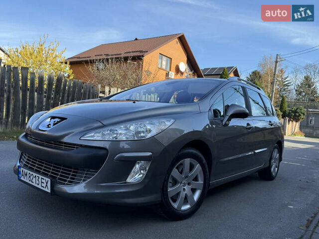 Сірий Пежо 308, об'ємом двигуна 1.6 л та пробігом 231 тис. км за 6150 $, фото 10 на Automoto.ua