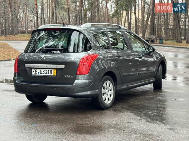 Серый Пежо 308, объемом двигателя 1.6 л и пробегом 265 тыс. км за 5999 $, фото 6 на Automoto.ua