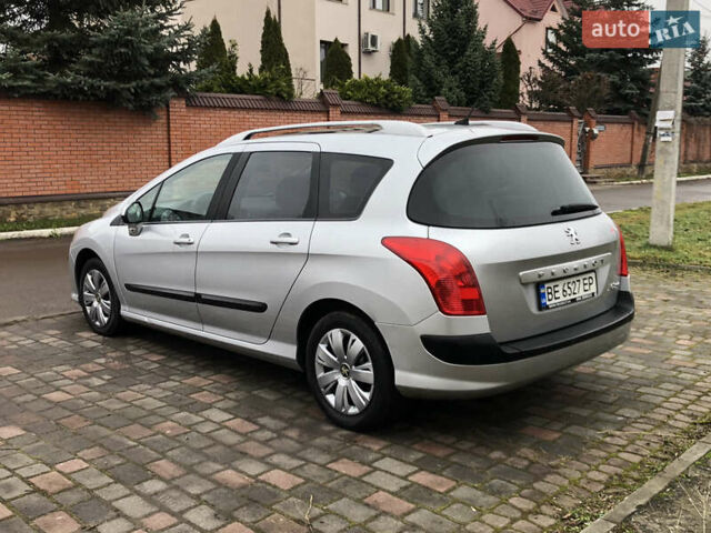 Серый Пежо 308, объемом двигателя 1.6 л и пробегом 200 тыс. км за 4999 $, фото 11 на Automoto.ua