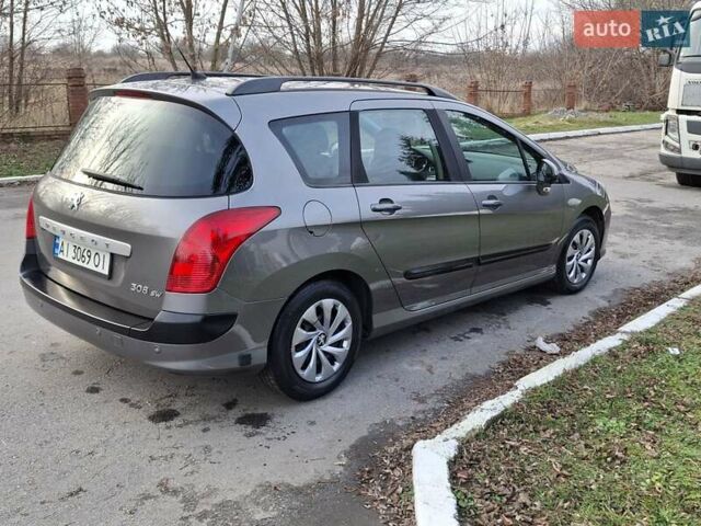 Сірий Пежо 308, об'ємом двигуна 1.6 л та пробігом 281 тис. км за 4350 $, фото 7 на Automoto.ua