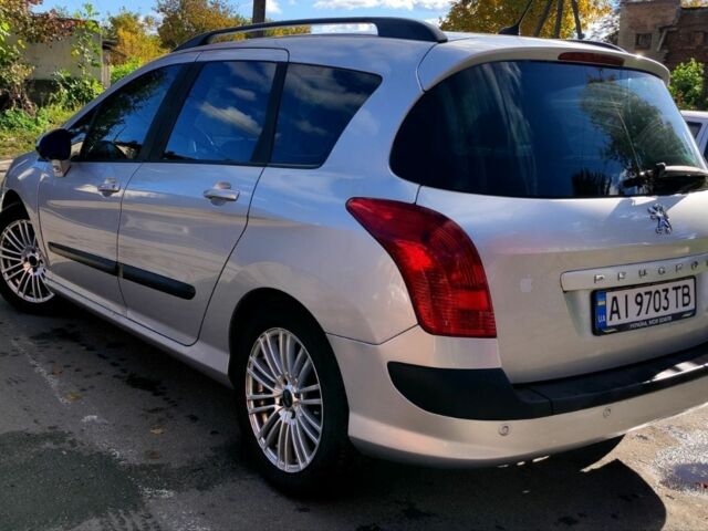 Серый Пежо 308, объемом двигателя 1.6 л и пробегом 372 тыс. км за 5550 $, фото 6 на Automoto.ua