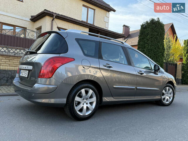 Сірий Пежо 308, об'ємом двигуна 1.6 л та пробігом 231 тис. км за 6150 $, фото 12 на Automoto.ua