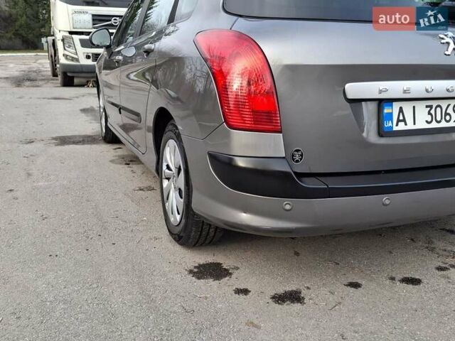 Серый Пежо 308, объемом двигателя 1.6 л и пробегом 294 тыс. км за 4600 $, фото 2 на Automoto.ua