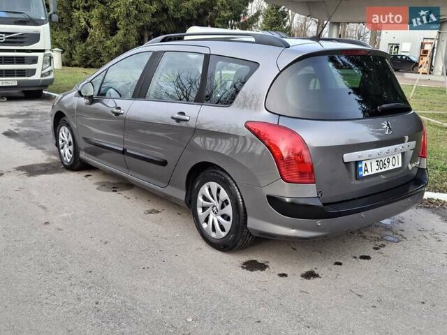 Сірий Пежо 308, об'ємом двигуна 1.6 л та пробігом 281 тис. км за 4350 $, фото 4 на Automoto.ua