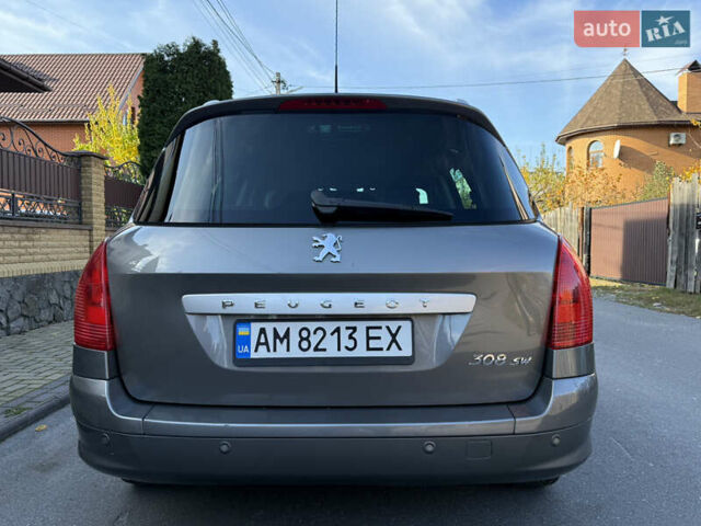 Сірий Пежо 308, об'ємом двигуна 1.6 л та пробігом 231 тис. км за 6150 $, фото 9 на Automoto.ua
