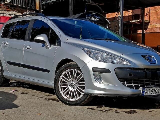 Серый Пежо 308, объемом двигателя 1.6 л и пробегом 372 тыс. км за 5550 $, фото 2 на Automoto.ua