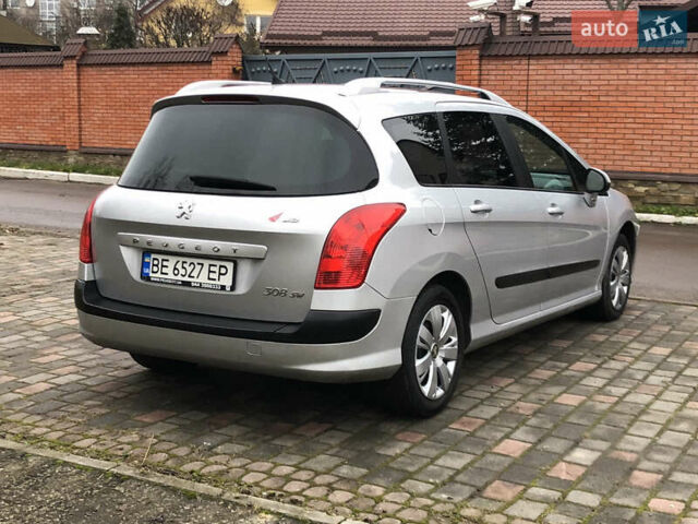 Серый Пежо 308, объемом двигателя 1.6 л и пробегом 200 тыс. км за 4999 $, фото 8 на Automoto.ua
