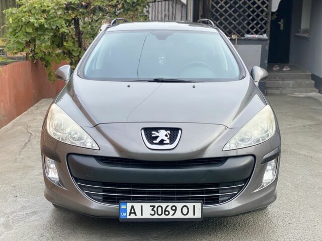 Сірий Пежо 308, об'ємом двигуна 1.6 л та пробігом 290 тис. км за 4450 $, фото 1 на Automoto.ua