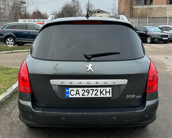 Серый Пежо 308, объемом двигателя 1.6 л и пробегом 189 тыс. км за 6800 $, фото 4 на Automoto.ua