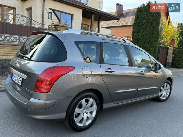 Сірий Пежо 308, об'ємом двигуна 1.6 л та пробігом 231 тис. км за 6150 $, фото 8 на Automoto.ua