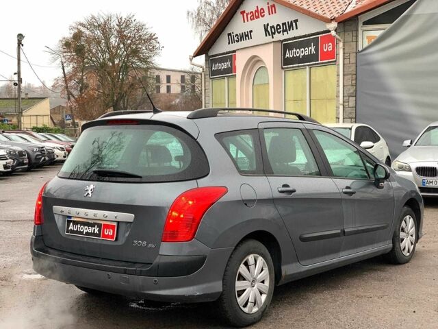 Серый Пежо 308, объемом двигателя 1.6 л и пробегом 234 тыс. км за 5990 $, фото 4 на Automoto.ua