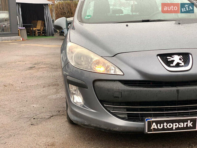 Серый Пежо 308, объемом двигателя 1.6 л и пробегом 234 тыс. км за 5990 $, фото 10 на Automoto.ua