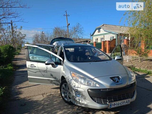 Сірий Пежо 308, об'ємом двигуна 1.6 л та пробігом 335 тис. км за 5000 $, фото 2 на Automoto.ua