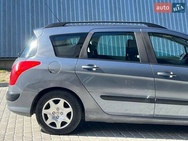 Сірий Пежо 308, об'ємом двигуна 1.6 л та пробігом 250 тис. км за 6490 $, фото 31 на Automoto.ua