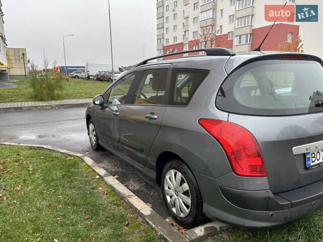 Серый Пежо 308, объемом двигателя 1.56 л и пробегом 234 тыс. км за 6200 $, фото 5 на Automoto.ua
