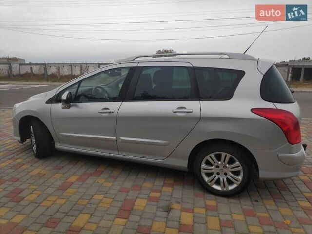 Сірий Пежо 308, об'ємом двигуна 1.56 л та пробігом 229 тис. км за 6500 $, фото 2 на Automoto.ua