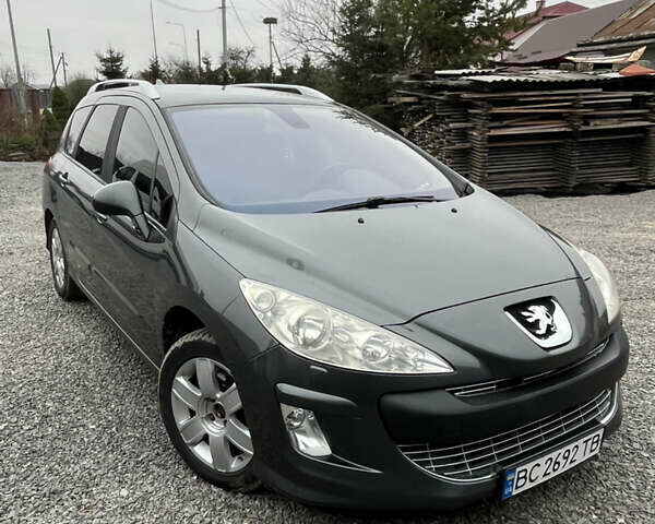 Сірий Пежо 308, об'ємом двигуна 1.56 л та пробігом 309 тис. км за 6000 $, фото 2 на Automoto.ua