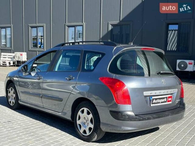 Сірий Пежо 308, об'ємом двигуна 1.6 л та пробігом 250 тис. км за 6490 $, фото 38 на Automoto.ua