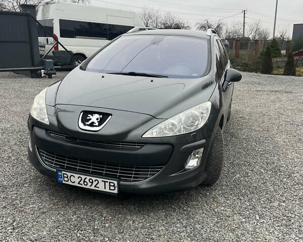 Сірий Пежо 308, об'ємом двигуна 1.56 л та пробігом 309 тис. км за 6000 $, фото 1 на Automoto.ua