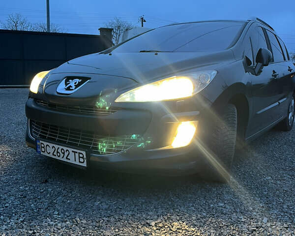 Сірий Пежо 308, об'ємом двигуна 1.56 л та пробігом 309 тис. км за 6000 $, фото 40 на Automoto.ua