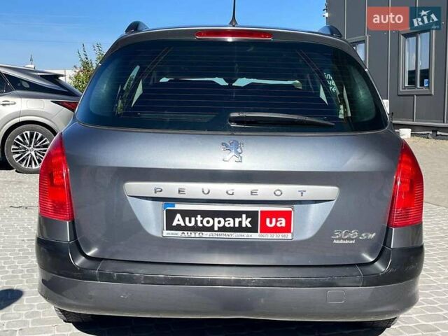 Сірий Пежо 308, об'ємом двигуна 1.6 л та пробігом 250 тис. км за 6490 $, фото 39 на Automoto.ua
