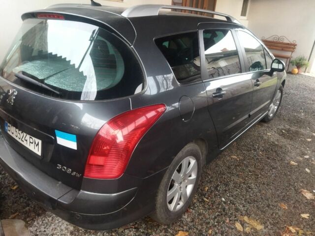 Серый Пежо 308, объемом двигателя 1.6 л и пробегом 250 тыс. км за 5500 $, фото 2 на Automoto.ua