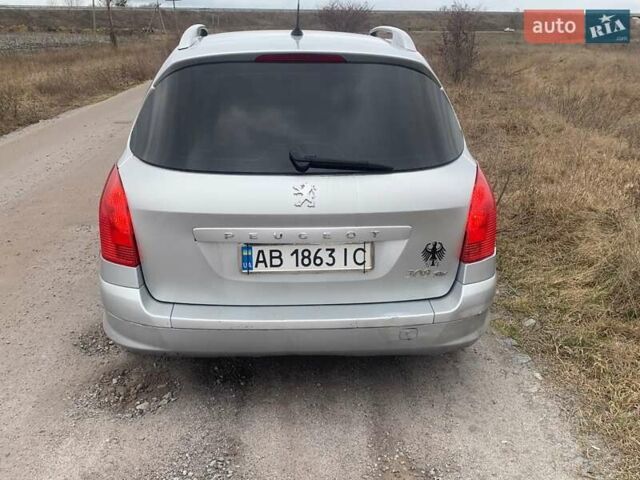 Серый Пежо 308, объемом двигателя 1.6 л и пробегом 240 тыс. км за 5800 $, фото 4 на Automoto.ua