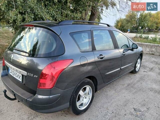 Серый Пежо 308, объемом двигателя 1.56 л и пробегом 253 тыс. км за 5700 $, фото 7 на Automoto.ua