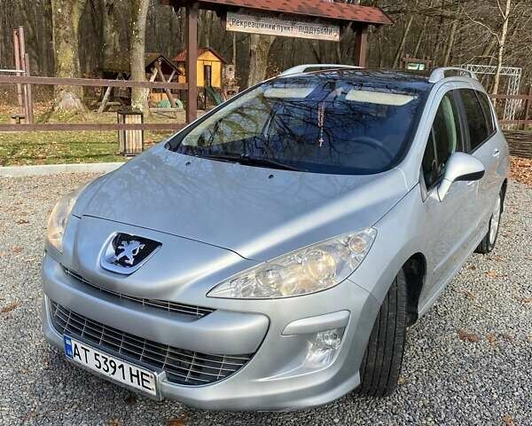 Серый Пежо 308, объемом двигателя 1.56 л и пробегом 255 тыс. км за 5400 $, фото 12 на Automoto.ua