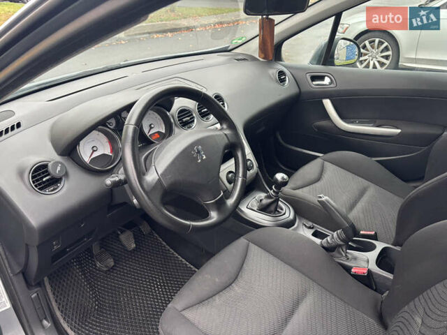 Серый Пежо 308, объемом двигателя 1.56 л и пробегом 234 тыс. км за 6200 $, фото 9 на Automoto.ua