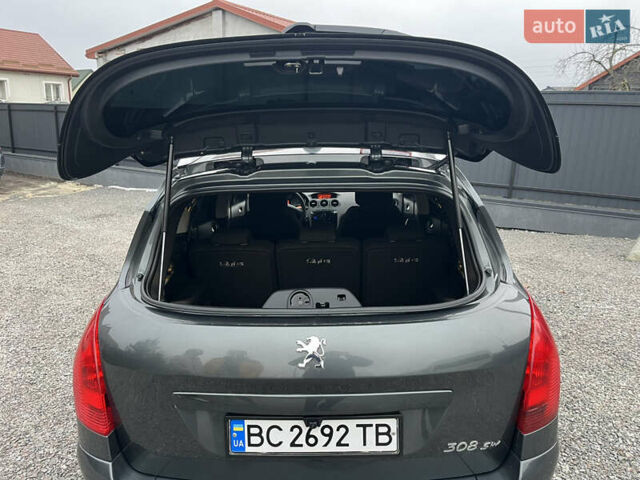Сірий Пежо 308, об'ємом двигуна 1.56 л та пробігом 309 тис. км за 6000 $, фото 6 на Automoto.ua