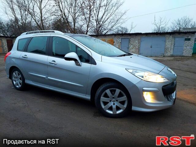 Сірий Пежо 308, об'ємом двигуна 1.6 л та пробігом 208 тис. км за 7900 $, фото 1 на Automoto.ua