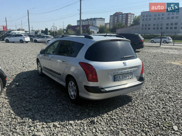 Серый Пежо 308, объемом двигателя 1.56 л и пробегом 255 тыс. км за 5300 $, фото 2 на Automoto.ua