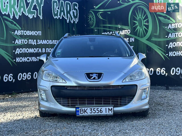 Серый Пежо 308, объемом двигателя 1.6 л и пробегом 223 тыс. км за 5500 $, фото 3 на Automoto.ua