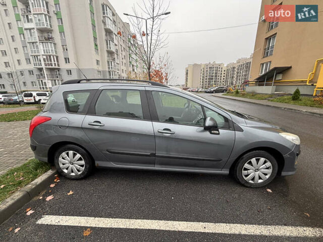 Серый Пежо 308, объемом двигателя 1.56 л и пробегом 234 тыс. км за 6200 $, фото 2 на Automoto.ua